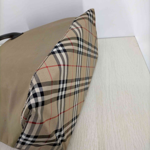 バーバリーブルーレーベル BURBERRY BLUE LABEL ノバチェック ナイロントートバッグ レディース