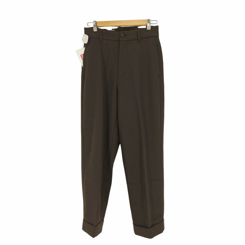 ユニクロイネスドラフレサンジュ UNIQLO INES DE LA FRESSANGE ウールブレンドワイドパンツ スラックス レディース ウエスト67