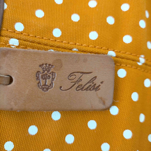 フェリージ Felisi 水玉ハンドバッグ レディース