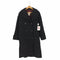 CLAUDIE PIERLOT フランス製 ウールポリ ダブルチェスターコート レディース T1
