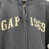 ギャップ Gap 03AW OLDGAP ロゴ ジップアップ パーカー メンズ import:L
