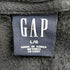 ギャップ Gap 03AW OLDGAP ロゴ ジップアップ パーカー メンズ import:L