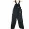 カーハート Carhartt ブラック ダブルニー ダック地オーバーオール メンズ W34L30
