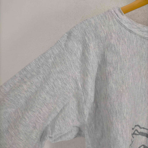 チャンピオン Champion 90~00S REVERSE WEAVE MADE IN MEXICO ワニプリントクルーネックスウェット 霜降り メンズ JPN:L
