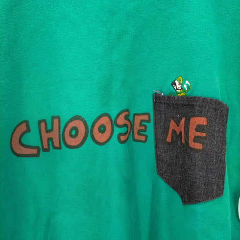 90S CHAMPIONボディ使用 リメイク スウェット メンズ import:XXL