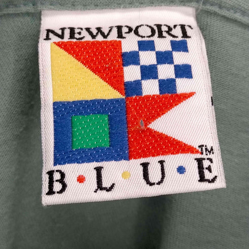 ニューポート ブルー Newport Blue MADE IN USA フロントプリントTシャツ メンズ import:XXL