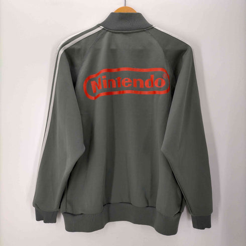 ニンテンドー NINTENDO 刺繍タグ デザイン トラックジャケット メンズ import:S