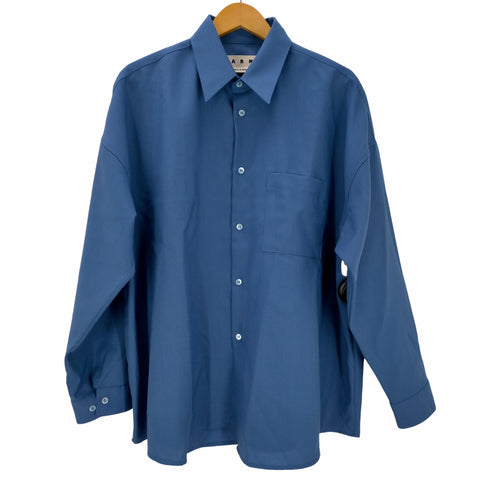 マルニ MARNI 21SS トロピカルウールシャツ メンズ EUR:48