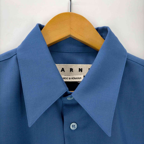 マルニ MARNI 21SS トロピカルウールシャツ メンズ EUR:48