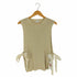ロクビューティーアンドユースユナイテッドアローズ 6 BEAUTY & YOUTH UNITED ARROWS RIB NO SLEEVE KNIT リブ ノースリーブ ニット レディース