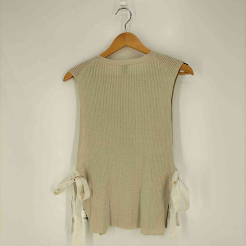 ロクビューティーアンドユースユナイテッドアローズ 6 BEAUTY & YOUTH UNITED ARROWS RIB NO SLEEVE KNIT リブ ノースリーブ ニット レディース