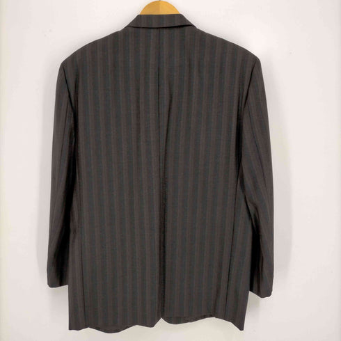 コムデギャルソンオム COMME des GARCONS HOMME 90s 田中オム ウールストライプ 2B テーラードジャケット セットアップ メンズ JPN:M