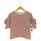 レイビームス Ray BEAMS コットン ラッフルスリーブTシャツ レディース