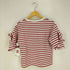 レイビームス Ray BEAMS コットン ラッフルスリーブTシャツ レディース