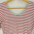 ロクビューティーアンドユースユナイテッドアローズ 6 BEAUTY & YOUTH UNITED ARROWS BORDER U-NECK CUT&SEWN ボーダーUネックカットソー レディース