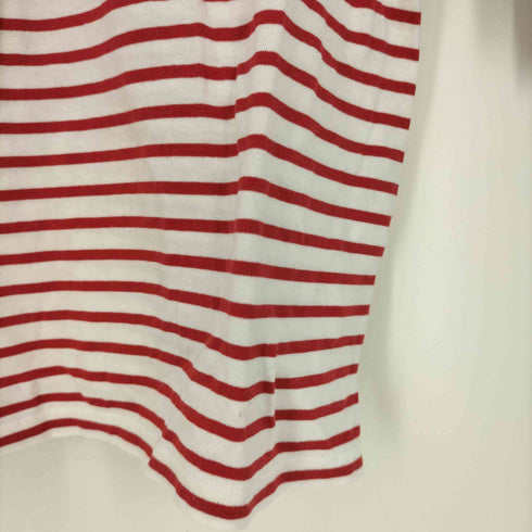 ロクビューティーアンドユースユナイテッドアローズ 6 BEAUTY & YOUTH UNITED ARROWS BORDER U-NECK CUT&SEWN ボーダーUネックカットソー レディース