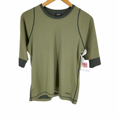 パタゴニア patagonia 2001年製 CAPILENE クルーネックTシャツ MADE IN USA メンズ JPN:L