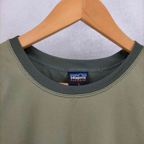 パタゴニア patagonia 2001年製 CAPILENE クルーネックTシャツ MADE IN USA メンズ JPN:L