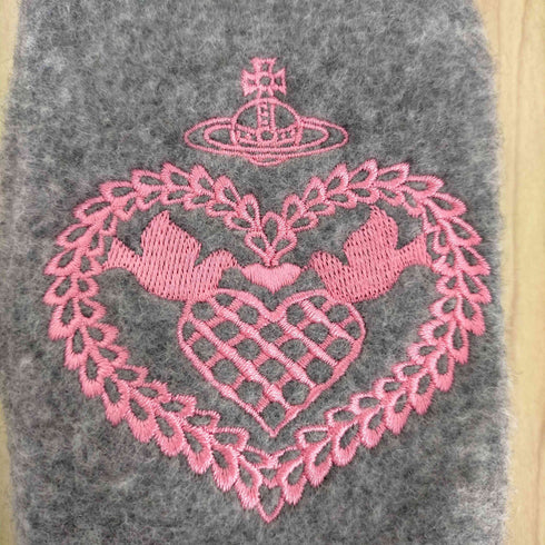 ヴィヴィアンウエストウッド アクセサリー Vivienne Westwood Accessories 23AW CARDY EMBROIDERY 手袋 レディース