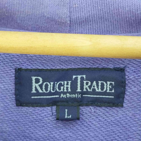 ラフトレード ROUGH TRADE 凹凸プリントロゴ プルオーバーパーカー メンズ import:L