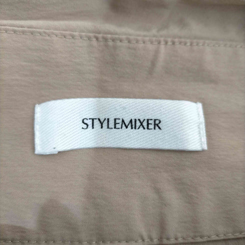 スタイルミキサー STYLEMIXER ギャザーウエストハイストレッチパンツ レディース JPN:S