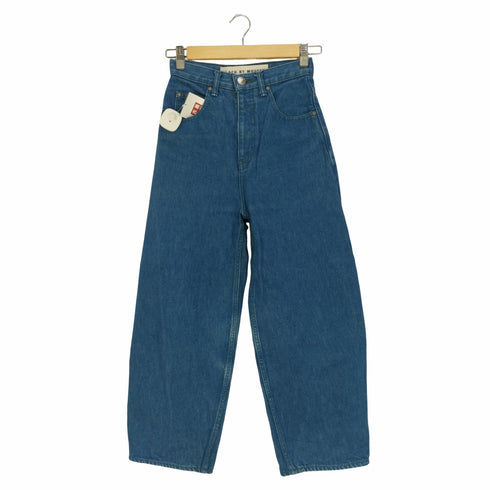 ブラックバイマウジー BLACK by moussy PUNA blue denim レディース 23