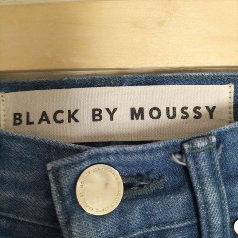 ブラックバイマウジー BLACK by moussy PUNA blue denim レディース 23