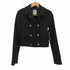 ザラ ZARA CROPPED JACKET WITH METAL BUTTONS クロップド ジャケット ナポレオン レディース import:XS
