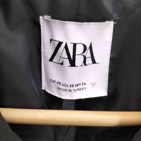 ザラ ZARA CROPPED JACKET WITH METAL BUTTONS クロップド ジャケット ナポレオン レディース import:XS