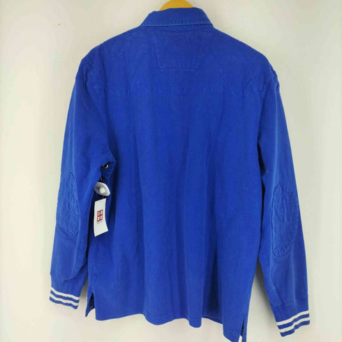 ポロバイラルフローレン Polo by RALPH LAUREN CUSTOM FIT L/S ラガーシャツ ESPANA メンズ import:XL