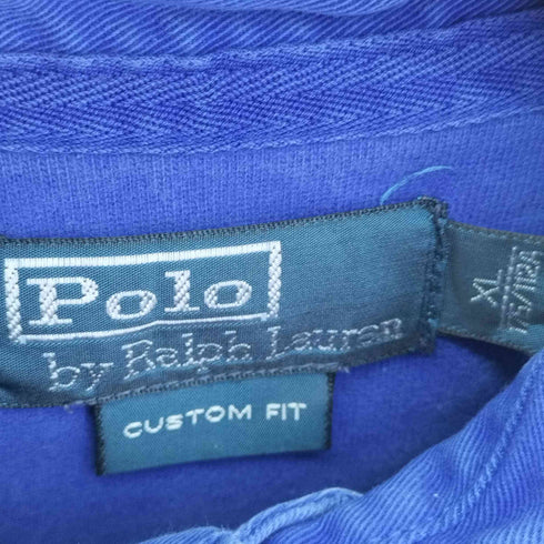 ポロバイラルフローレン Polo by RALPH LAUREN CUSTOM FIT L/S ラガーシャツ ESPANA メンズ import:XL