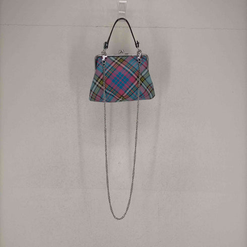 ヴィヴィアンウエストウッド Vivienne Westwood 23SS PFGRANNY FRAME PURSE MACANDY TARTAN レディース