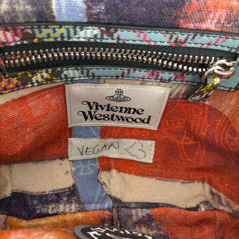 ヴィヴィアンウエストウッド Vivienne Westwood 23SS PFGRANNY FRAME PURSE MACANDY TARTAN レディース