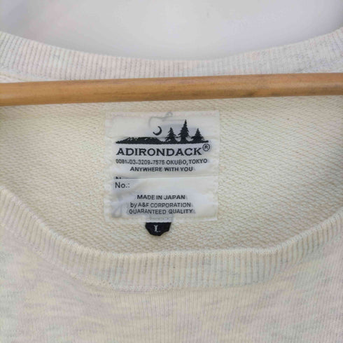 アディロンダック Adirondack 五分袖 クルーネックスウェット メンズ JPN:L
