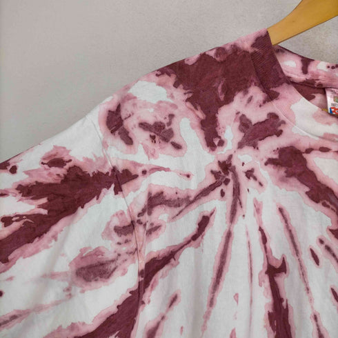 フルーツオブザルーム FRUIT OF THE LOOM 80~90S ツルタグ MADE IN USA 総柄後染めTシャツ メンズ JPN:XL