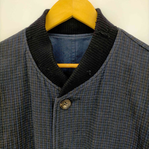 コムデギャルソンオムプリュス COMME des GARCONS HOMME PLUS AD表記無 リバーシブル カバーオール 裏地千鳥格子 メンズ JPN:M