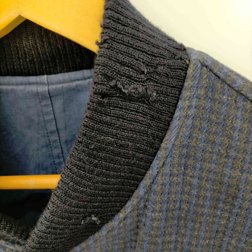 コムデギャルソンオムプリュス COMME des GARCONS HOMME PLUS AD表記無 リバーシブル カバーオール 裏地千鳥格子 メンズ JPN:M