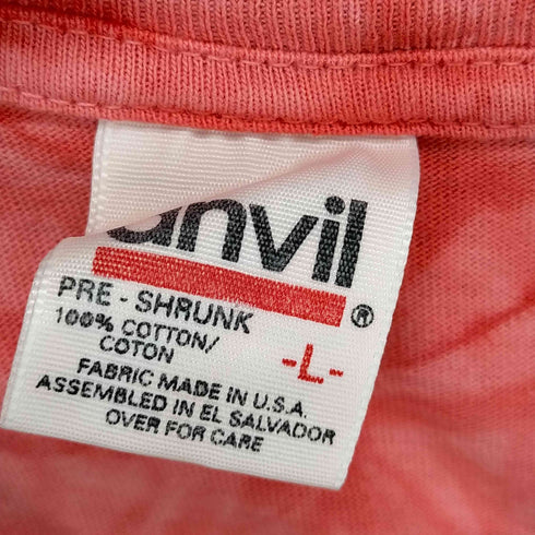 アンビル Anvil 80~90S MADE IN USA タイダイ染Tシャツ メンズ JPN:L