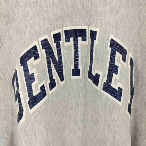 チャンピオン Champion 90S USA製 刺繍タグ REVERSE WEAVE BENTLEY ラバー カレッジ プリント プルオーバー パーカー メンズ import:XL