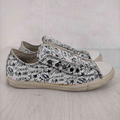 コンバース CONVERSE AVANT 100周年モデル 総柄ローカット レザースニーカー メンズ CONVERSE:7