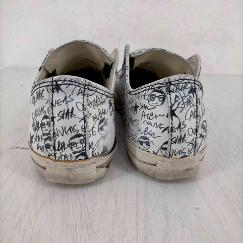 コンバース CONVERSE AVANT 100周年モデル 総柄ローカット レザースニーカー メンズ CONVERSE:7