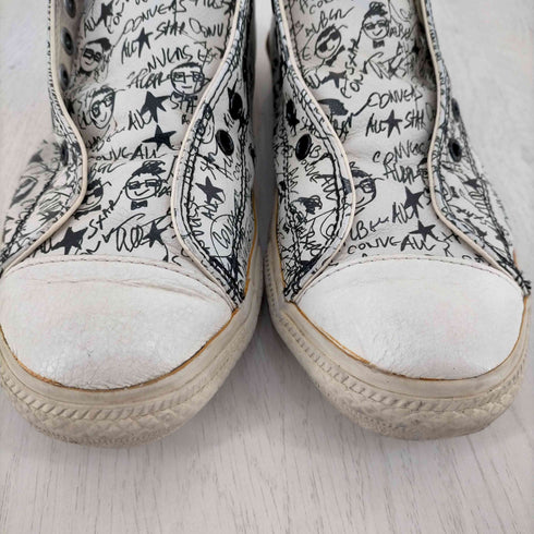 コンバース CONVERSE AVANT 100周年モデル 総柄ローカット レザースニーカー メンズ CONVERSE:7