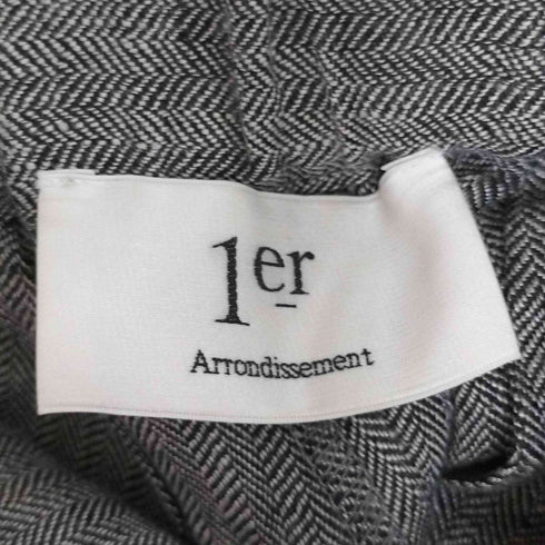プルミエアロンディスモン 1er Arrondissement 1タック リネンワイドパンツ レディース JPN:38