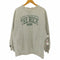 ジャンスポーツ JanSport 00S THE ROCK 3段 カレッジプリント 前Vガゼット アッシュ クルーネック スウェット メンズ import:XL