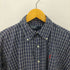 ポロバイラルフローレン Polo by RALPH LAUREN BLAIRE ポニー刺繍 グラフチェック ボタンダウン L/S シャツ メンズ import:S