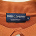 フレッドペリー FRED PERRY 日本製 ロゴ刺繍 ニット ポロシャツ 猫目ボタン メンズ JPN:M