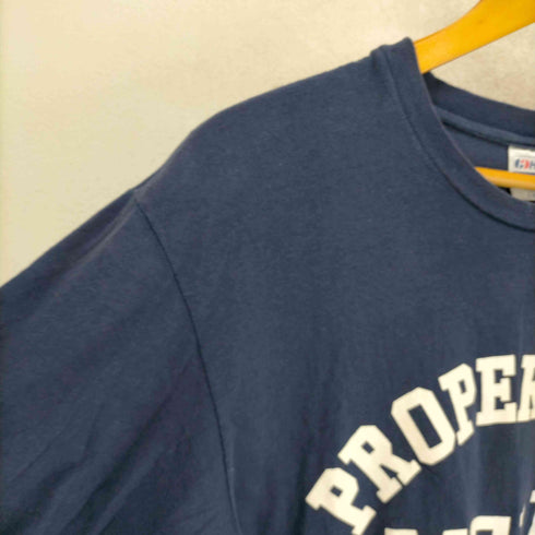 ヘインズ Hanes 80S AMDE IN USA PROPERTY OF MEIJI ATHLETIC DEPT Tシャツ メンズ JPN:L