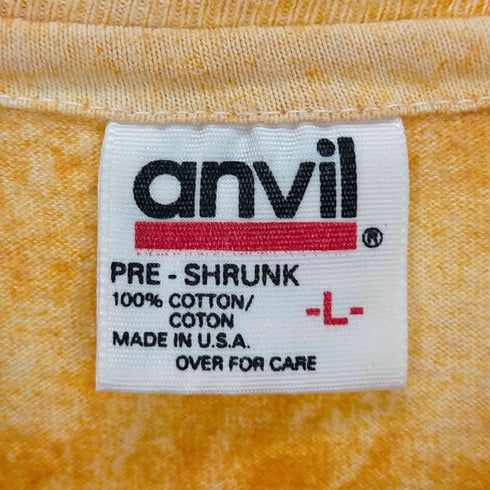 アンビル Anvil 80~90S タイダイ染Tシャツ メンズ JPN:L