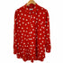 ローブドシャンブルコムデギャルソン robe de chambre COMME des GARCONS オーバーサイズ ドット柄 オープンカラーシャツ メンズ