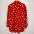 ローブドシャンブルコムデギャルソン robe de chambre COMME des GARCONS オーバーサイズ ドット柄 オープンカラーシャツ メンズ